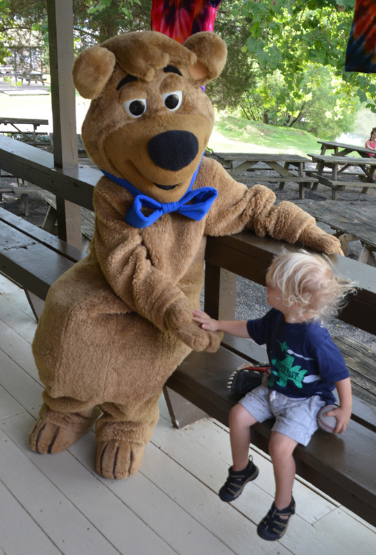 toddler with BooBoo